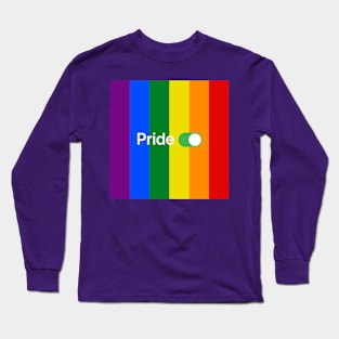 Pride is on! (flag version) Long Sleeve T-Shirt